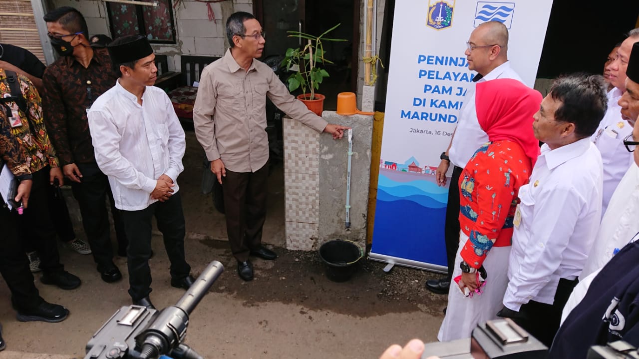 Reservoir Komunal PAM JAYA Jadi Solusi Kebutuhan Air di Marunda Kepu