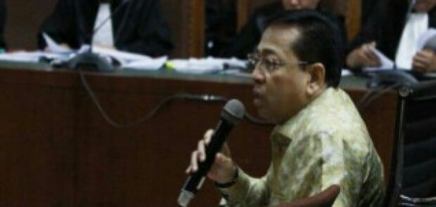 Bacakan Pledoi, Setnov Kembali Sebut Nama Ganjar Pranowo dan Para Pemerima Uang E-KTP