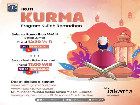 Pemprov DKI Jakarta, Siarkan Live Streaming Kuliah Ramadan