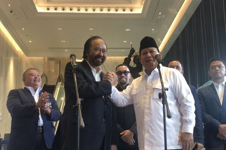 Prabowo Tawari Nasdem Gabung Pemerintahannya, Surya Paloh: Fifty-Fifty