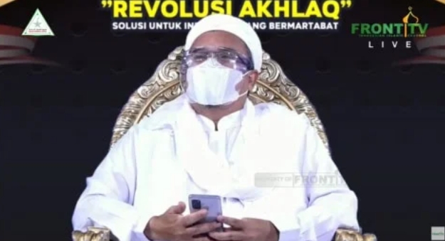 Reuni 212 Virtual, HRS Sebut Kerumunan Jamaah FPI Tanpa Disengaja
