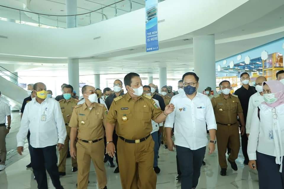 Dampingi Wamen BUMN, Gubernur Arinal Tinjau Lokasi Kawasan Wisata Terpadu Bakauheni