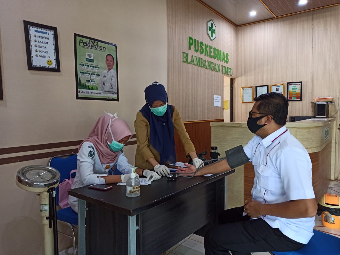 2.465 orang penyelenggara adhoc di Way Kanan Periksa Kesehatan