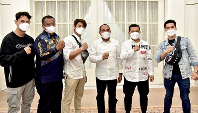 Edy Rahmayadi Sambut Baik Niat Rizky Billar dan Putra Siregar Majukan PSMS