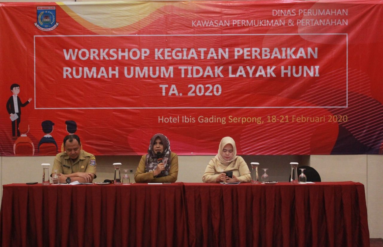 Sosialisasi RTLH, Disperkimta Kota Tangsel Fokus Hadirkan Rumah Sehat Bagi Masyarakat