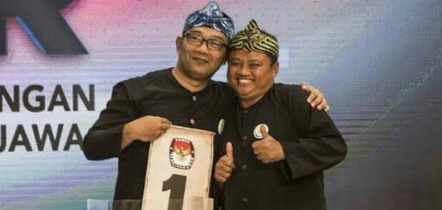 KPUD Umumkan Pasangan Rindu Pemenang Pilkada Jabar