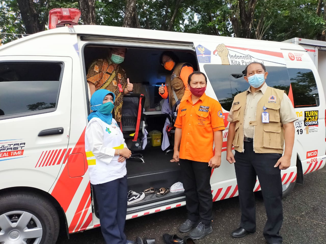 Mobil PCR Percepat Penanganan Covid-19 Di Jatim