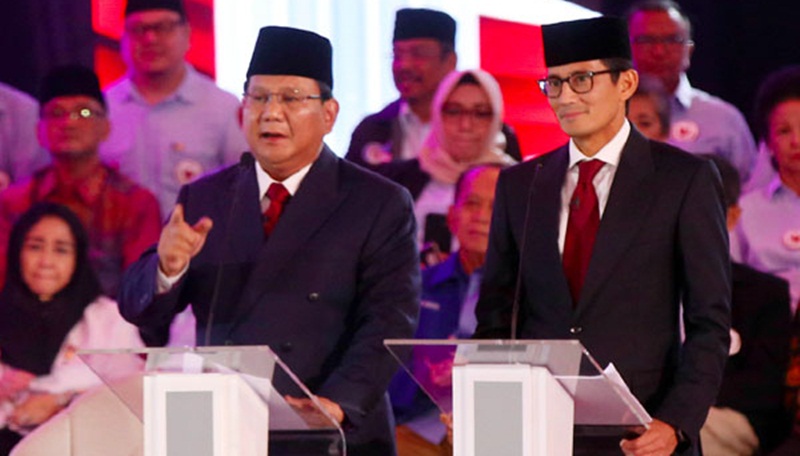 Survei: Terlalu Sopan, Prabowo Kalah Unggul dari Jokowi di Debat Pilpres I