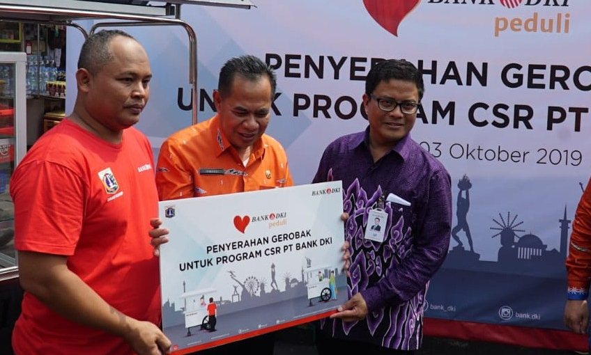 Gencarkan Transaksi Non Tunai Bank DKI Gandeng PKL Sunda Kelapa