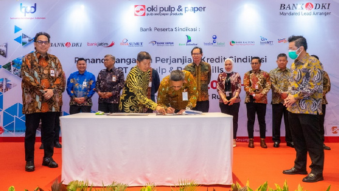 Kolaborasi BPD SI, Bank DKI Pimpin Kredit Sindikasi Senilai Rp1,5 Triliun untuk PT Oki Pulp & Paper Mills