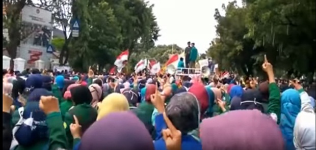 Demo Kritik Pemerintahan Jokowi, 13 Mahasiswa Ditangkap