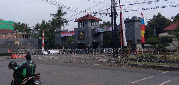 Pasca Rusuh, Mako Brimob Dipasangi Kawat Berduri