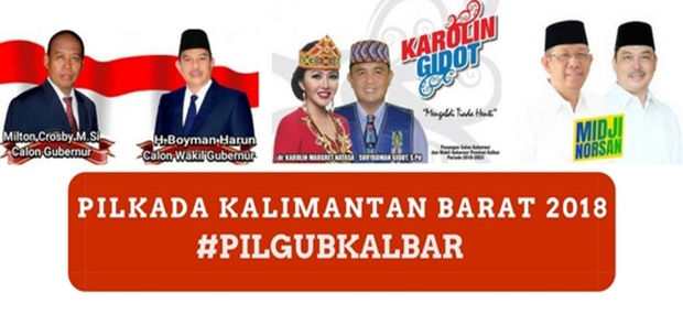 Survei Pilkada Kalbar, Paslon Milton-Boyman Masih Bertengger Diposisi Atas