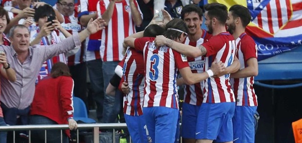 Penalti Gameiro Perkokoh Posisi Runner Up Atletico