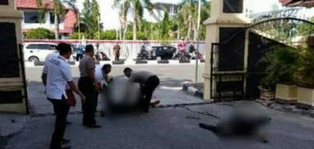 Giliran Mapolda Riau Diserang, Tapi Tanpa Ledakan Bom
