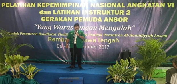 Ketua Umum GP Ansor: Yang Waras Jangan Mengalah
