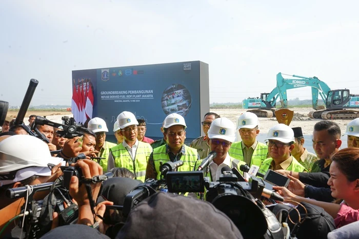 Realisasikan Groundbreaking Pembangunan Refuse Derived Fuel (RDF) Plant Jakarta di Rorotan, Jakarta Utara