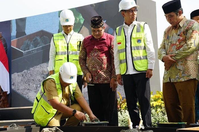 Realisasikan Groundbreaking Pembangunan Refuse Derived Fuel (RDF) Plant Jakarta di Rorotan, Jakarta Utara