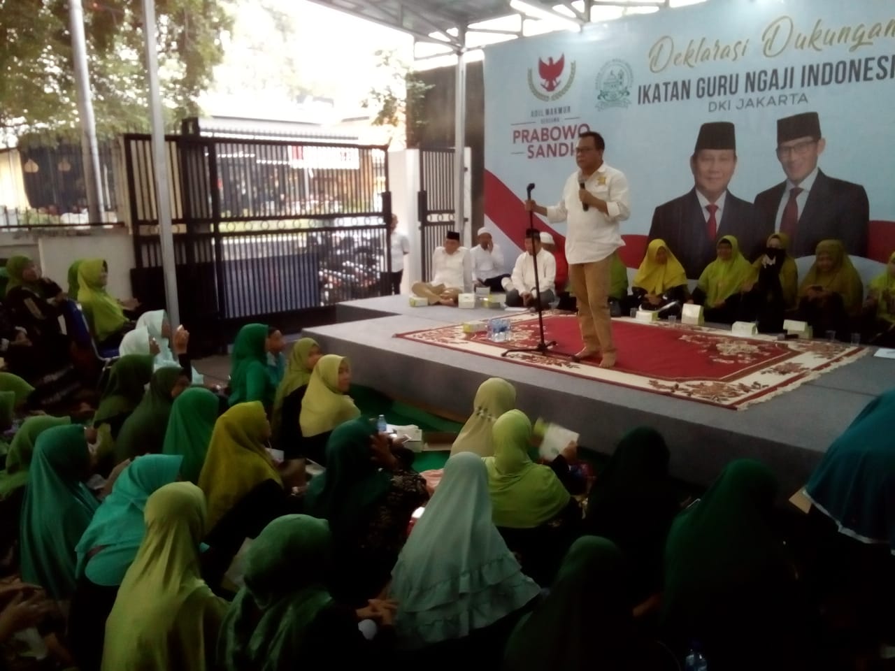 M Topik Ketua Badan Pemenangan DKI Jakarta Prabowo-Sandi